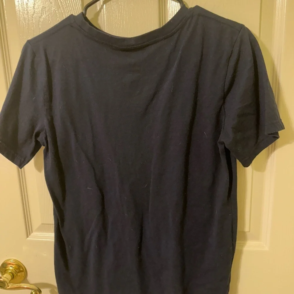 Nike Kids Tee with Orange Logo and White Detail